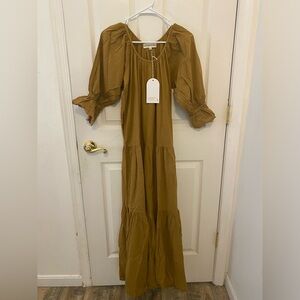 Daughters of India Brown Dress